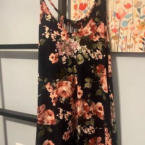 Floral Tank Top Shirt